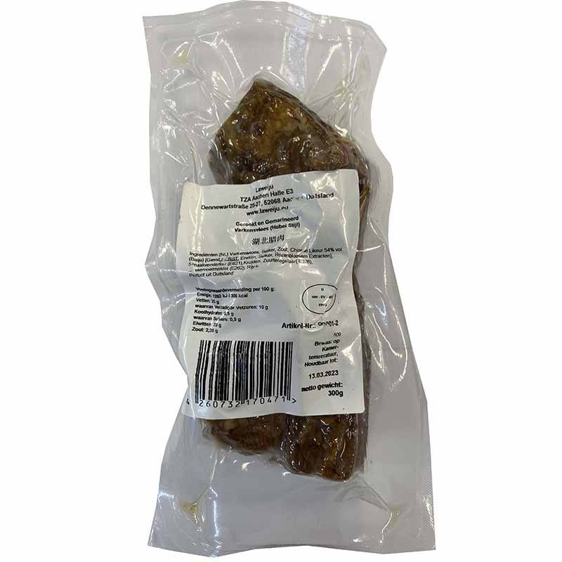 冰冻-Tiefgefroren 腊味居 湖北腊肉 300克 /Pökelfleisch Hubei 300g LAWEIJU