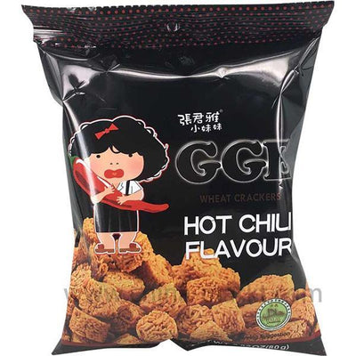 维力 张君雅小妹妹 麻辣风味 休闲丸子 80克 /GGE Wheat Crackers Mala 80g WeiLih