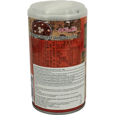亲亲 红豆莲子八宝粥 320克 /ChinChin Suppe mit roten Bohnen und Lotuskerne 320g