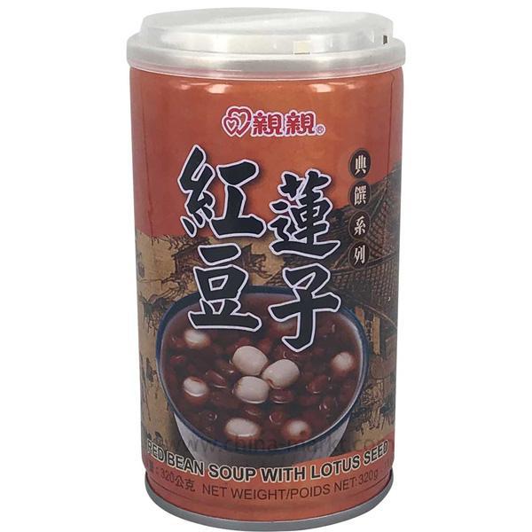 亲亲 红豆莲子八宝粥 320克 /ChinChin Suppe mit roten Bohnen und Lotuskerne 320g