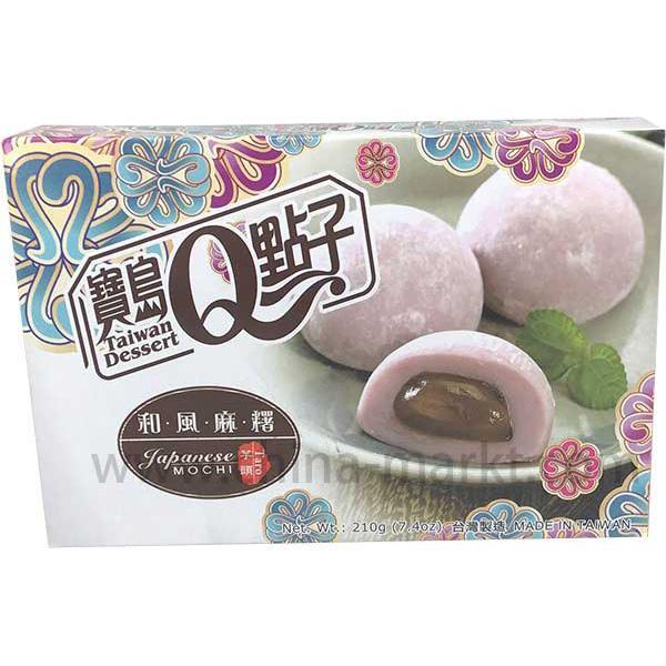 宝岛Q点子 和风麻薯 芋头 210克 /He Fong Mochi mit Taro 210g TW