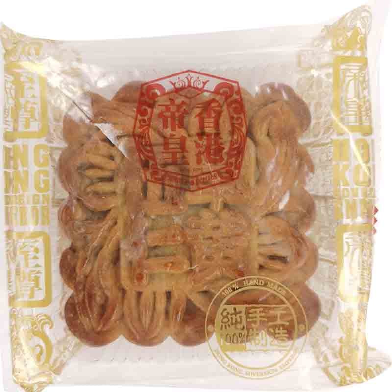 香港帝皇 蛋黄五仁月饼 187.5克 /Mondkuchen Rührkuchen 5-Nuss Eigelb 187.5g KING
