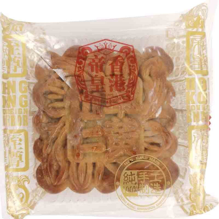 香港帝皇 蛋黄五仁月饼 187.5克 /Mondkuchen Rührkuchen 5-Nuss Eigelb 187.5g KING
