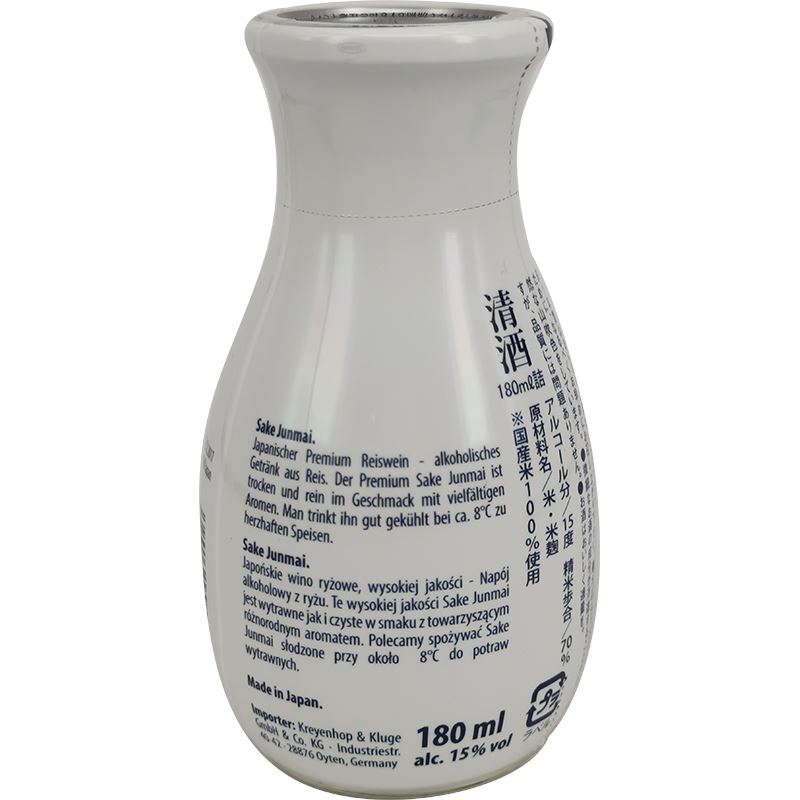 黄桜 日本清酒 白 180毫升/Sake Junmai 15% vol Poliergrad 70% 180ml Kizakura