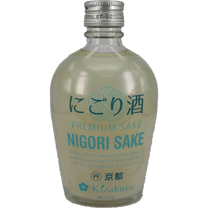 原味清酒 300毫升 /Nigori Sake ungefilterter Sake aus Japan 10% Vol. 300ml KIZAKURA