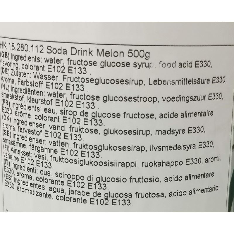 日本 苏打汽水 哈密瓜味 500毫升 /Japan Sangaria Soda Getränk Melon 500ml