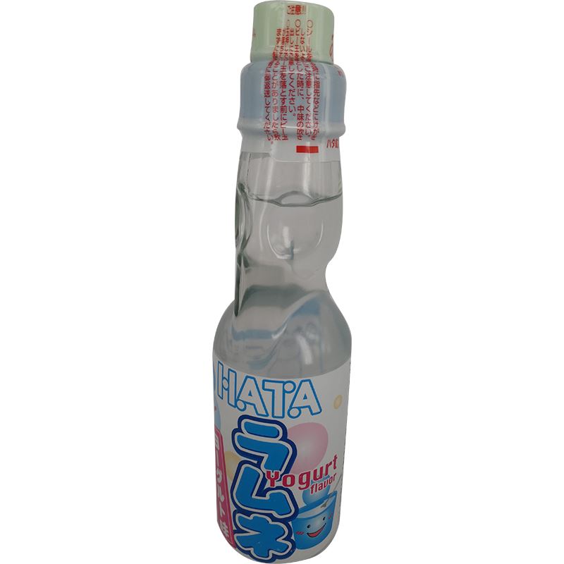 日本波子弹珠汽水 酸奶味 200毫升 /Hatakosen Ramune Yogurt Geschmack 200ml Hatakosen