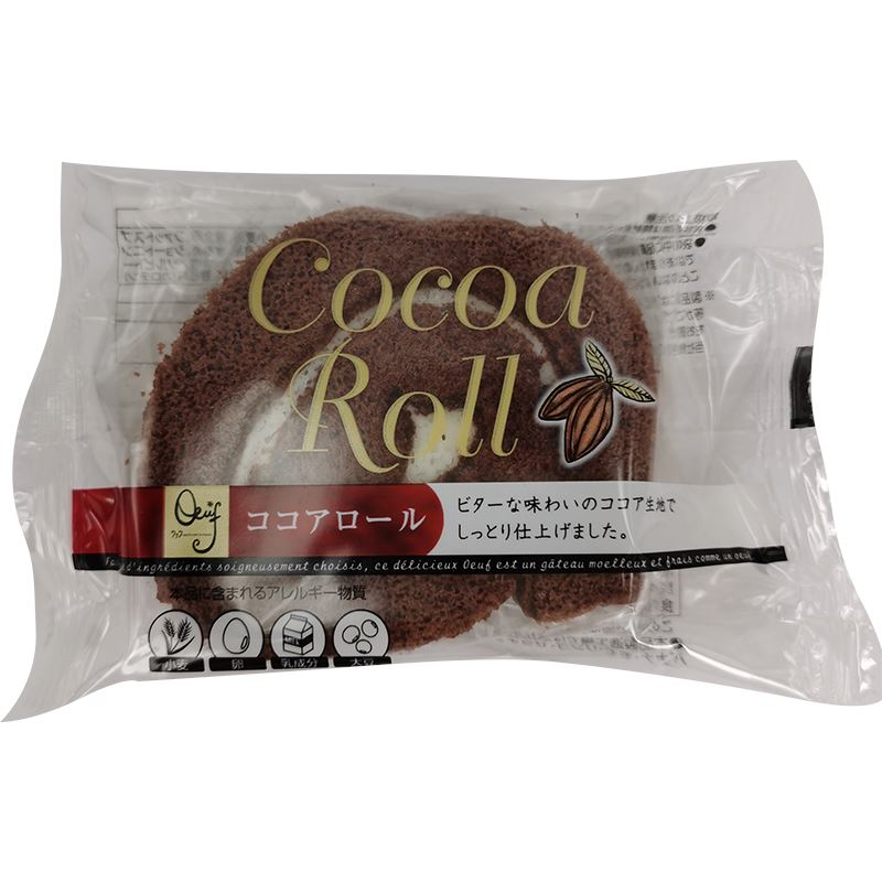 日本太阳食品 可可蛋糕卷 60克 /Japanische Kuchenrolle mit Kakao 60g TAIYO FOOD