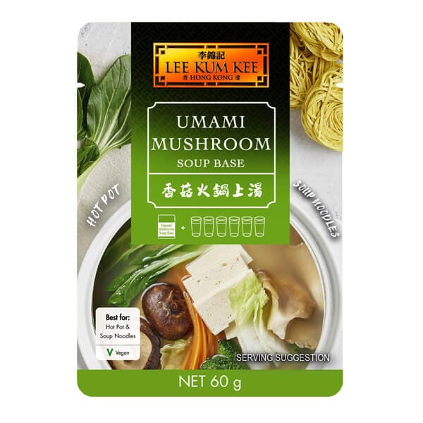 李锦记 香菇火锅上汤 60克 /Umami-Pilzsuppe Basis 60g LKK