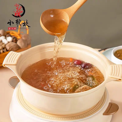 小龙坎 菌汤火锅底料 100克 / Fertigsauce f. Feuertopf Pilzen 100g SHOOLOONGKAN