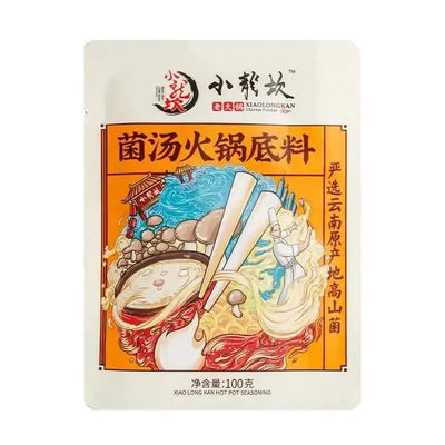 小龙坎 菌汤火锅底料 100克 / Fertigsauce f. Feuertopf Pilzen 100g SHOOLOONGKAN