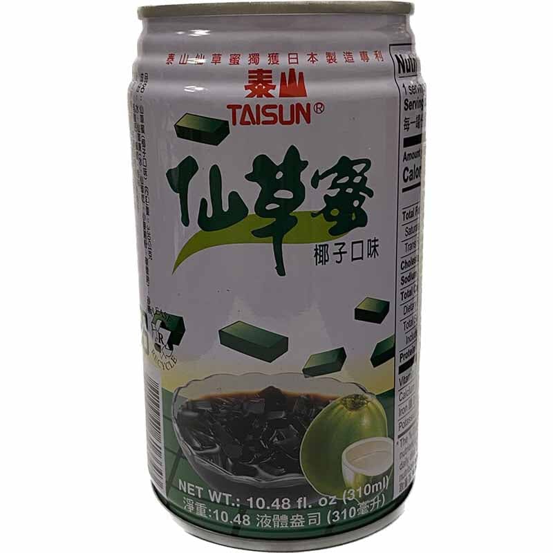 泰山 仙草蜜 椰子口味 330克 /Grass Jelly Kokosnuss Geschmack 330g