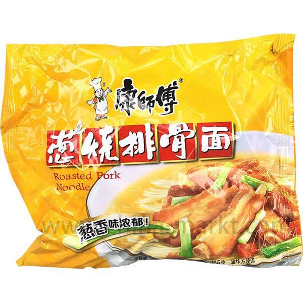 康师傅 葱烧排骨面 104克 /Gebratene Schweinefleischnudel 104g MASTER KUNG