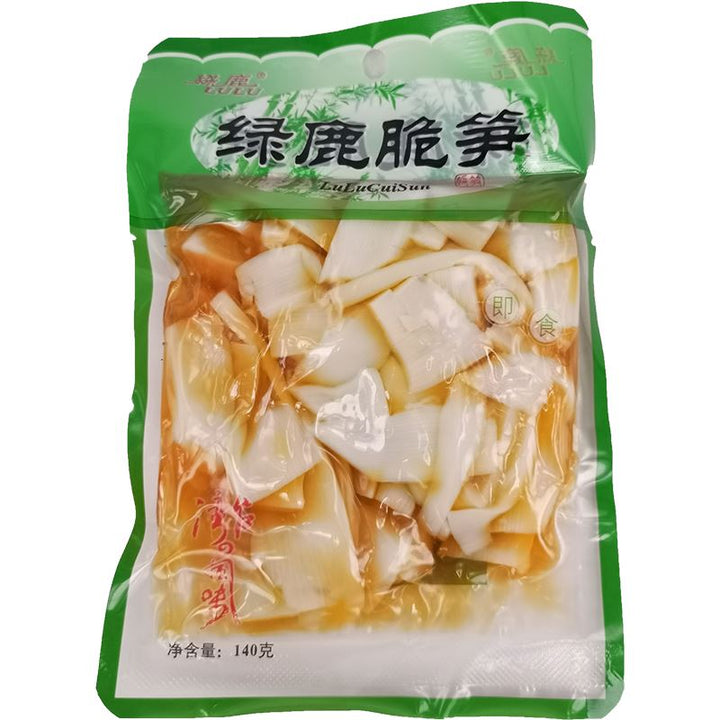 绿鹿脆笋 140克 /Eingelegte Bambussprossen Scheiben 140g LVLU