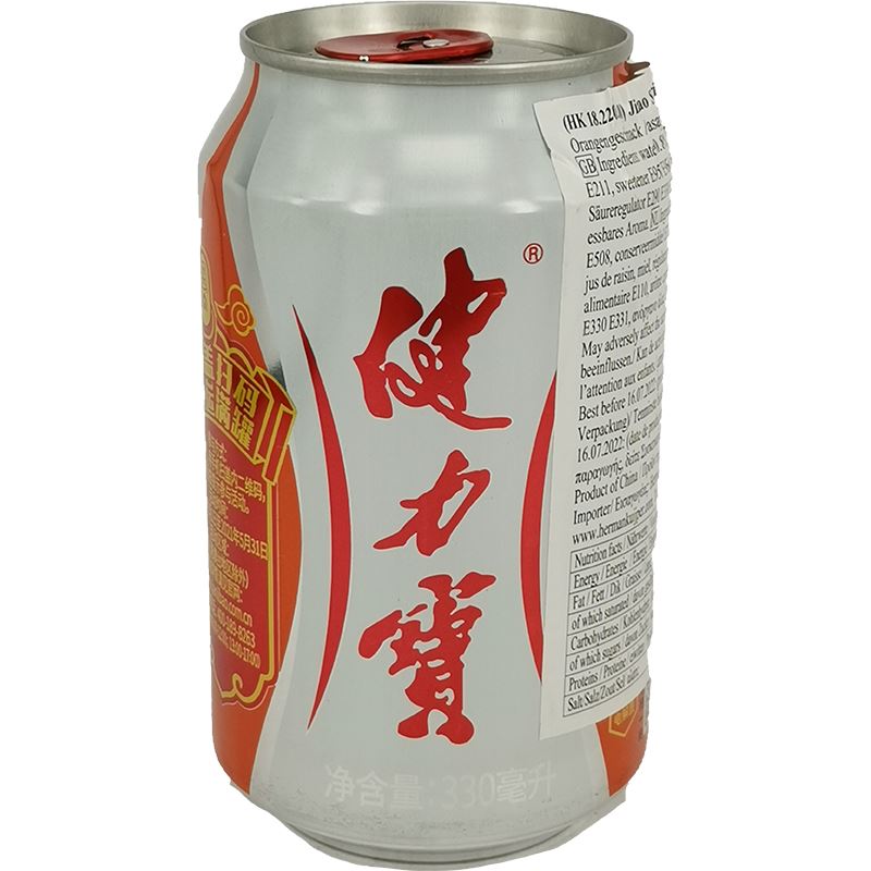 健力宝 橙味运动饮料 330毫升 /Sportgetränk Orangenhonig 330ml