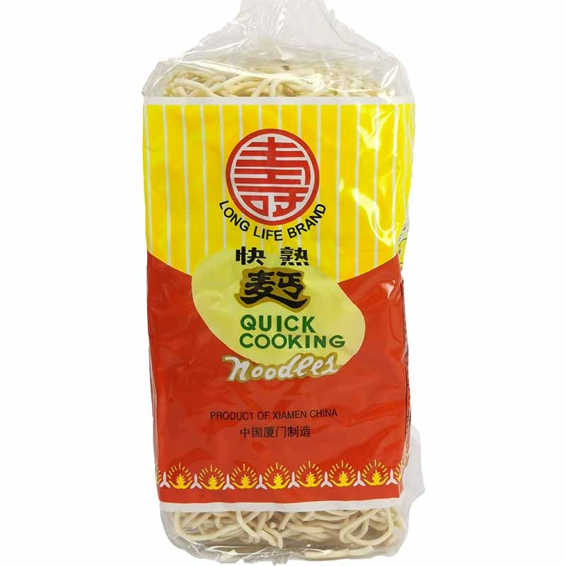 长寿牌 快熟面 500克 /Mie-Nudeln Schellkoch Nudeln ohne Eier 500g LONGLIFE