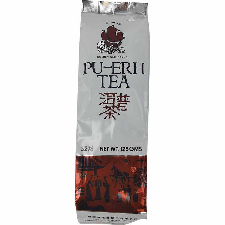 金帆 普洱茶 125克 / Pu-Erh Tee 125g Golden Sail
