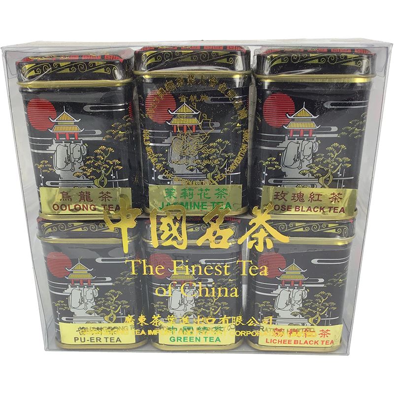 金帆牌 中国名茶 6种 /6 Chinesische Tee 170g