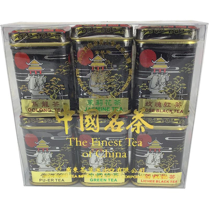 金帆牌 中国名茶 6种 /6 Chinesische Tee 170g