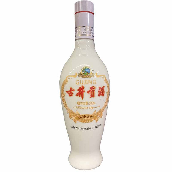 古井贡酒光瓶乳玻50度 500毫升 /Chinesische Spirituose Alk. 50% vol. GUJINGGONG 500ml