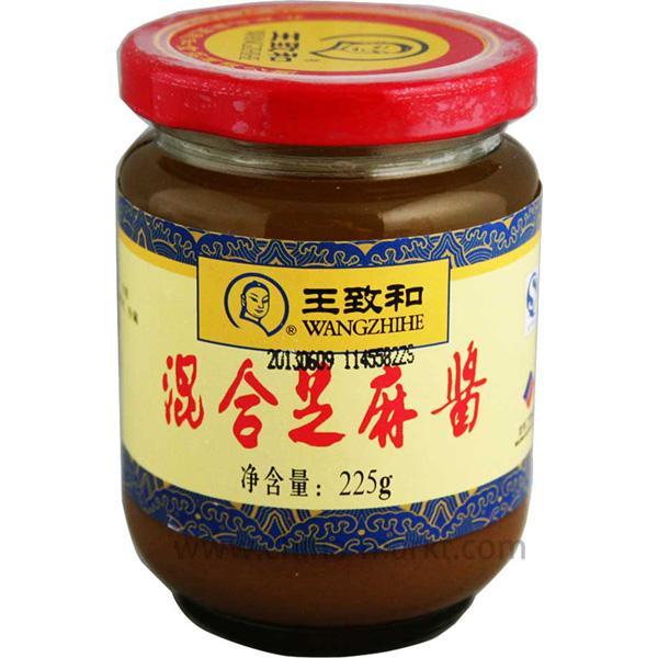 王致和 混合花生芝麻酱 225克 /Sesampaste mit Erdnuss 225g WANGZHIHE