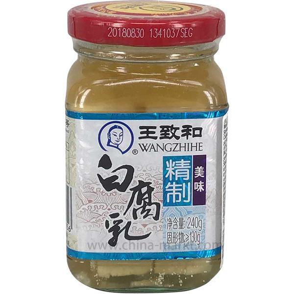 王致和 白腐乳 240克 /Konserviert Tofu weiss 240g WANGZHIHE
