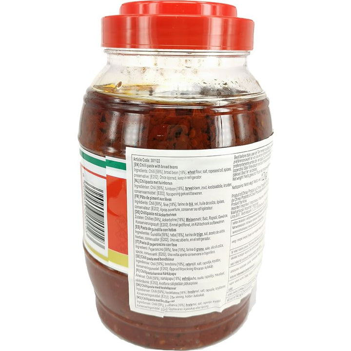 鹃城牌 红油郫县豆瓣 1.2公斤 /Saubohnen Sauce in Chili Öl 1200g JUAN CHENG