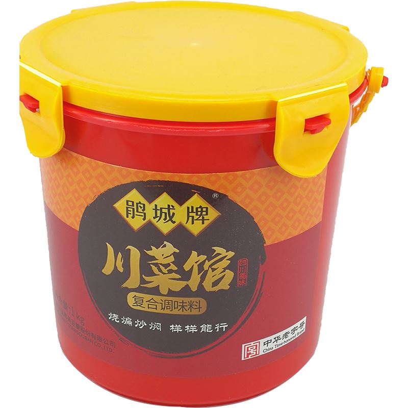 鹃城牌 川菜馆复合调味料 四川蜀味 1公斤 /gemischt Würzmittel für Sichuan Speise 1kg JUANCHEN