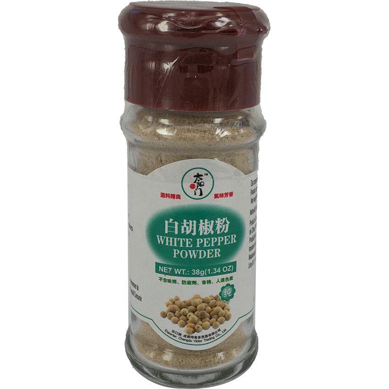 太阳门 白胡椒粉 38克 /TYM Weisses Pfefferpulver 38g