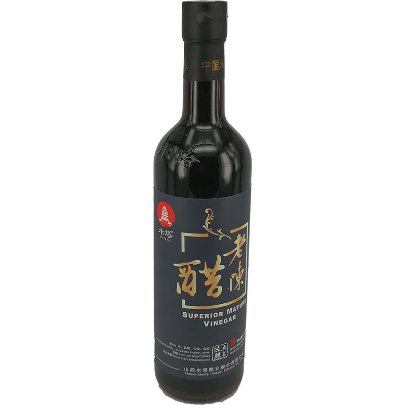 水塔 山西老陈醋 五年陈酿 500毫升 /Shanxi Naturessig 5 Jahre 500ml ShuiTa