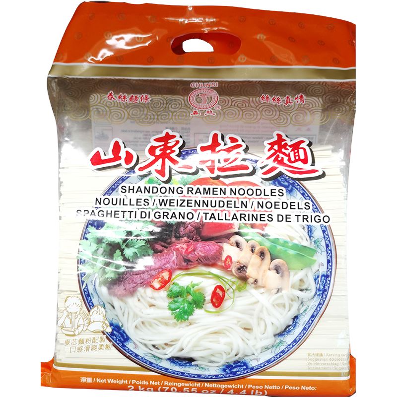 春丝 山东拉面 2公斤 /Weizennudeln Shangdong CHUNSI 2000g