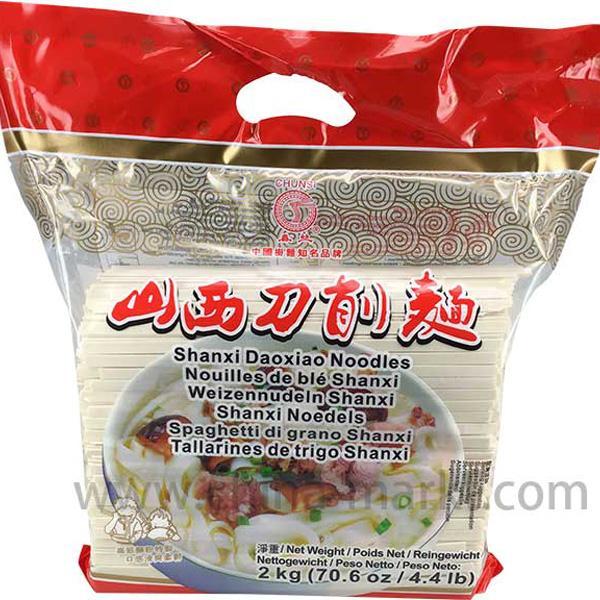 春丝 山西刀削面 2公斤 /Weizennudeln Shanxi 2000g CHUNSI