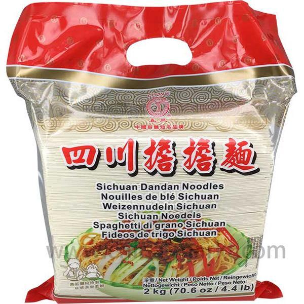 春丝 四川担担面 2公斤 /Weizennudeln Sichuan 2000g CHUNSI