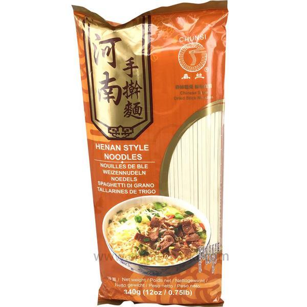 春丝 河南手擀面 340g/Weizennudeln Henan 340g CHUNSI