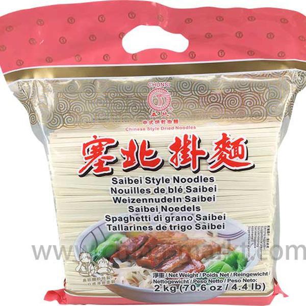 春丝 塞北挂面 2公斤 /Weizennudeln Saibei 2000g CHUNSI