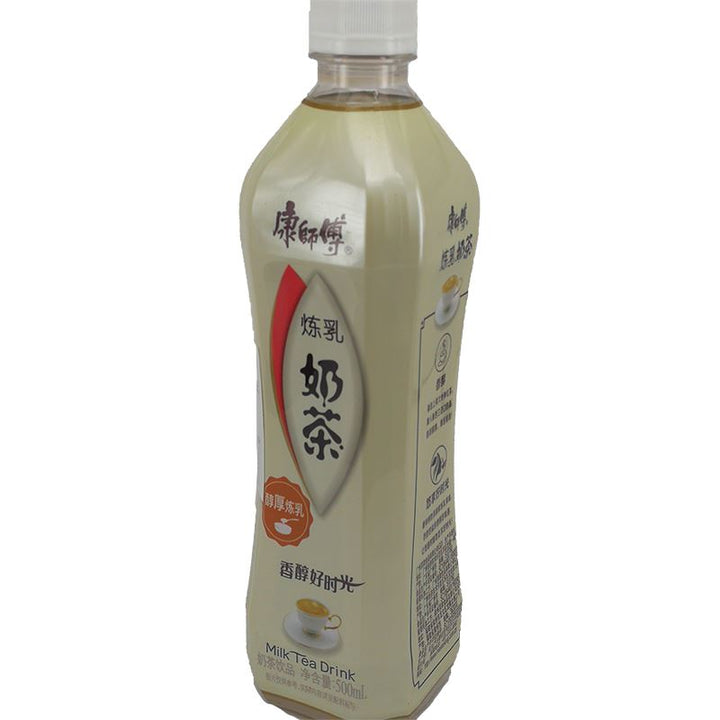 康师傅 经典炼乳奶茶 500毫升 /Teemilch Getränk 500ml MASTER KUNG