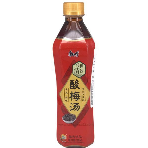 康师傅 酸梅汤 500毫升 /Kräutergetränk Pflaumengeschmack 500ml MASTER KUNG