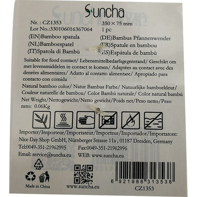 双枪 竹铲 /Suncha Bambus Pfannenwender 350*75mm