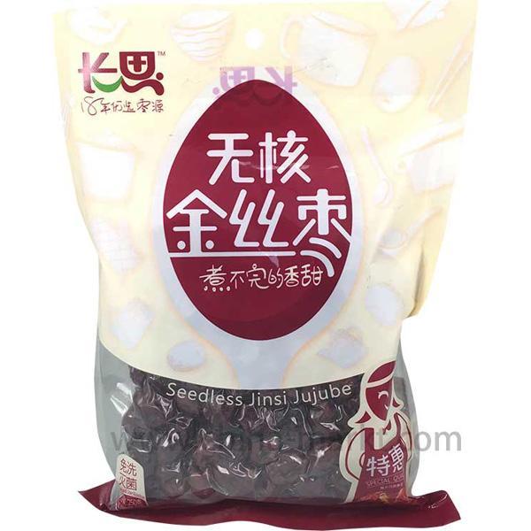 长思 无核金丝枣 250克 /Premium Jinsi Jujube ohne Kerne 250g CHANGSI