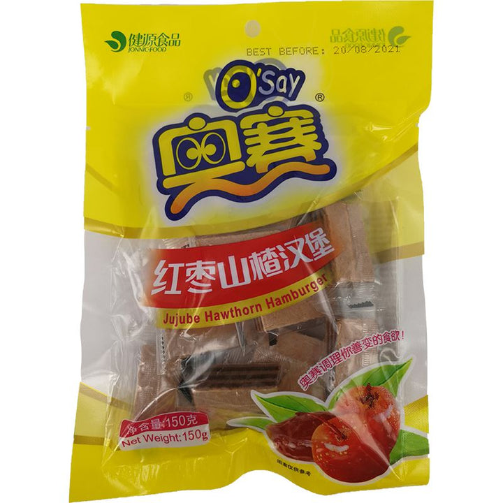 奥赛 红枣山楂汉堡 150克 /Rote Dattel Weißdorn - Jujube Hawthorn Hamburer 150g O&