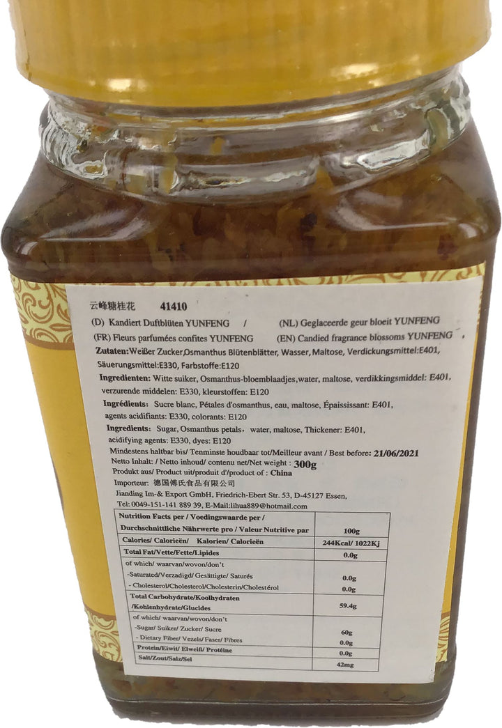 云峰 糖桂花 300克/ Kandiert Duftblüten 300g YunFeng