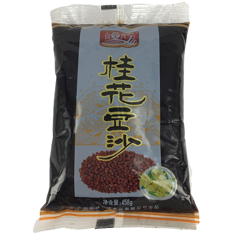 食全食美 桂花豆沙 458克 /Rotbohnen Paste mit Zimtblut 458g SQSM