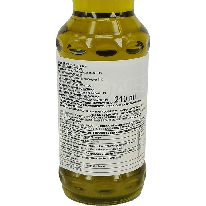 川老汇 花椒油 210毫升 /Szechuan Pfefferkornöl 210ml CLH