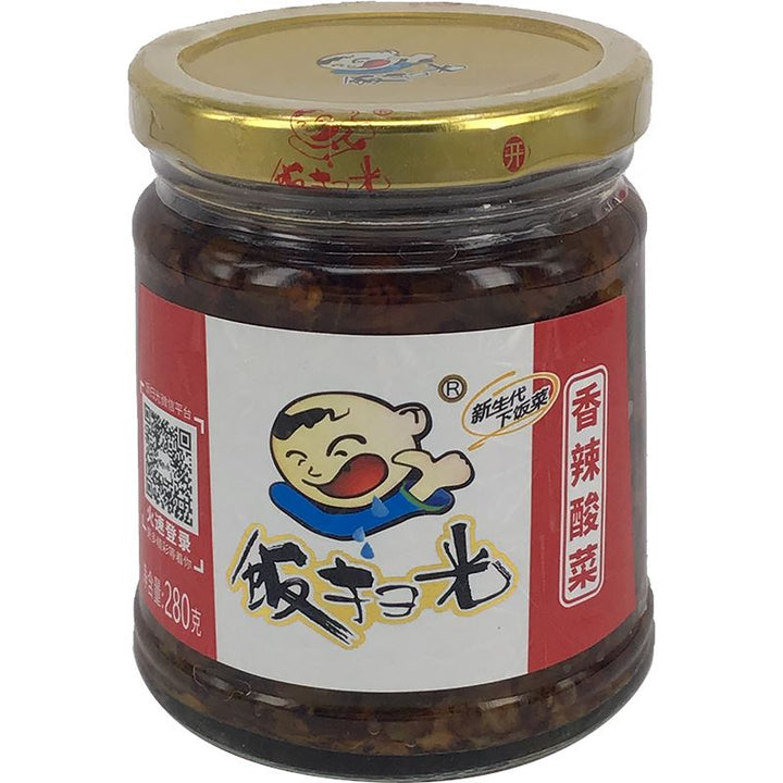 饭扫光 香辣酸菜 280克 /Konservierte Sauerkohl 280g FANSAOGUANG