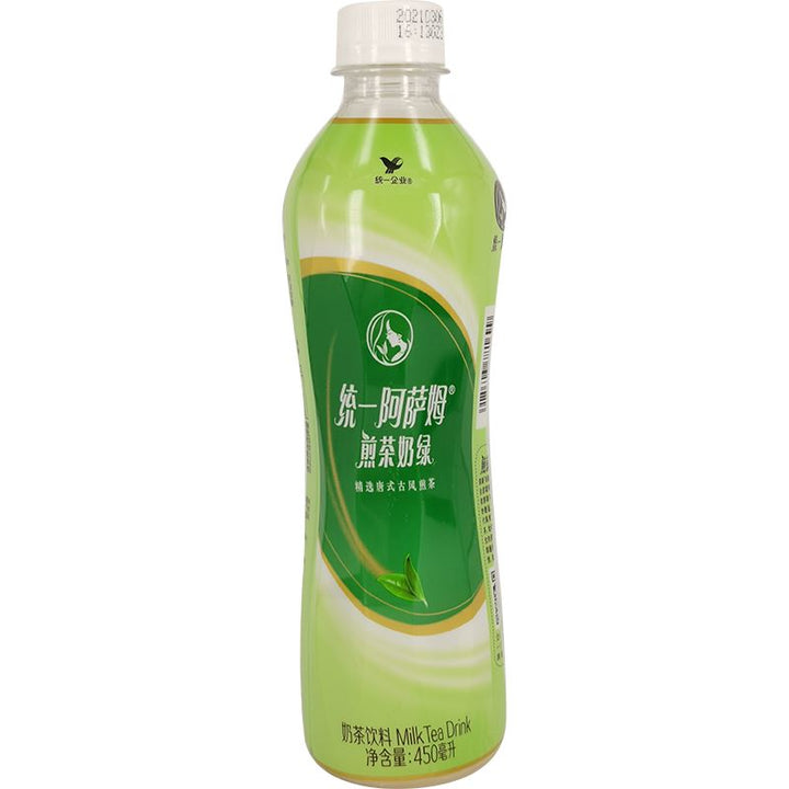 统一 阿萨姆 煎茶奶绿 450毫升 /Milch Tee Matcha 500ml Uni President