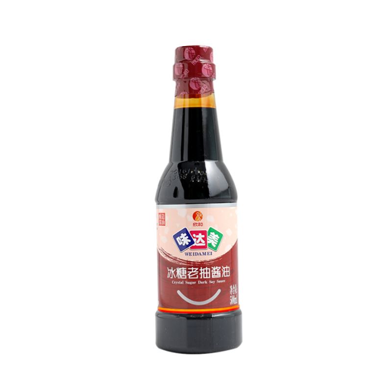 欣和 味达美 冰糖老抽酱油 500毫升 /Sojasauce Dunkel mit Kandiszucker 500ml SHINHO