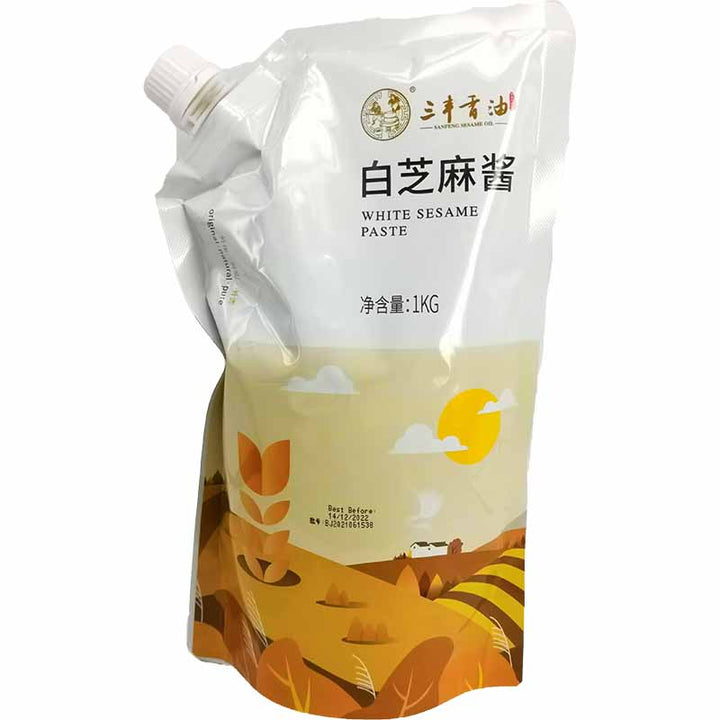 三丰香油 白芝麻酱 1公斤/ Sesame Paste 1kg SanFeng