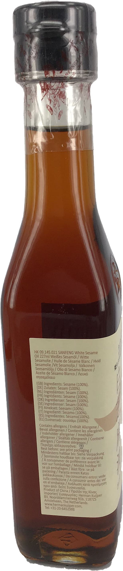 三丰香油 白芝麻油 227毫升 /Weißsesamöl 227ml SANFENG