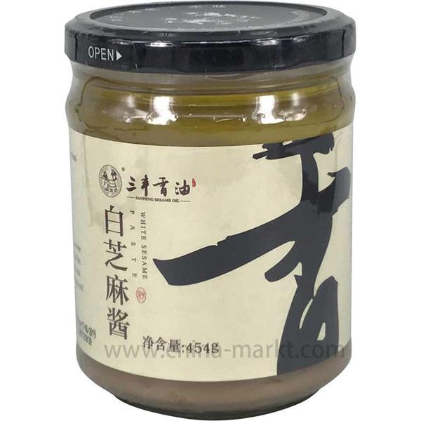 三丰香油 白芝麻酱 454克 /Weiße Sesampaste 454g SANFENG