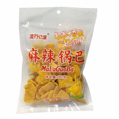 流行E派 麻辣锅巴 160克/ Reiskekse scharf 160g LXEP